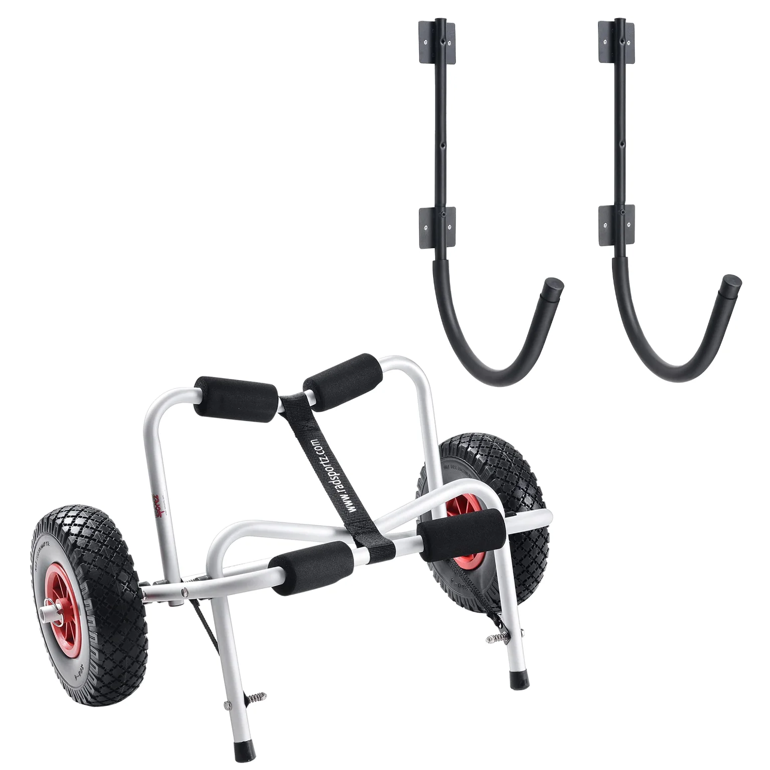 RAD Sportz Kayak Cart and Wall Hook Set