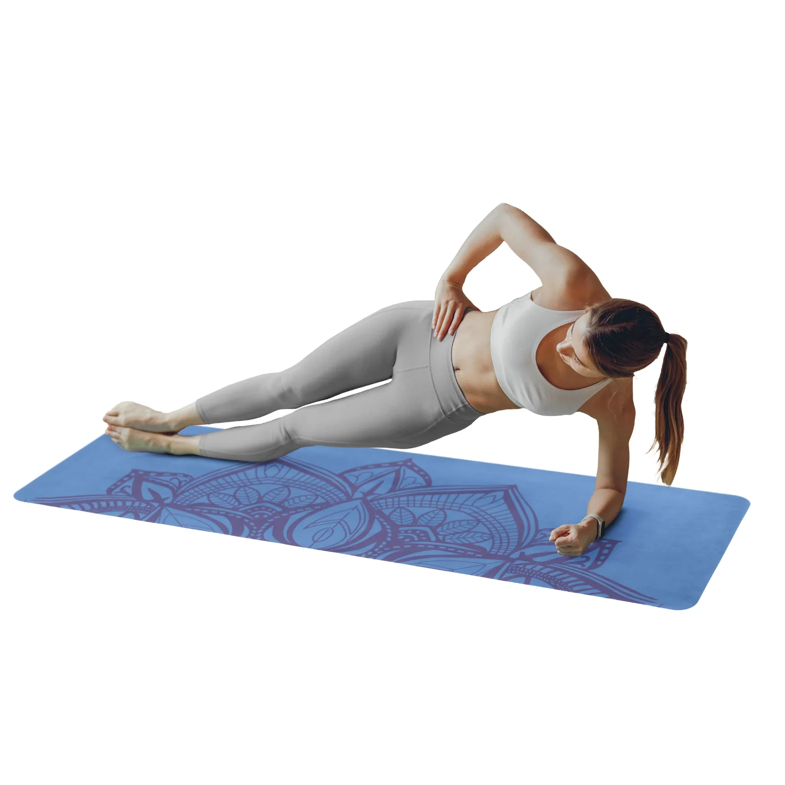 RAD Sportz Suede Yoga Mat with Strap